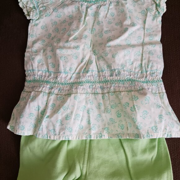 8 Pcs Girl's Summer Clothes Size 6-9 Mo. - Picture 12 of 13